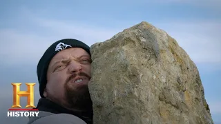 The Strongest Man in History: Lifting a 345 Pound Viking Stone (Season 1) | History