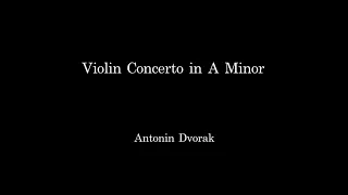 드보르작 바이올린 협주곡 1악장/A.Dvorak Violin Concerto in A Minor, Op. 53 mov.1-유현석 바이올린