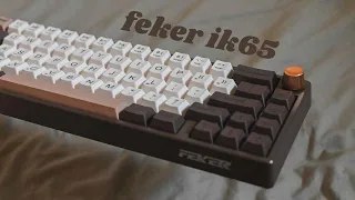 feker ik65 build + sound tests | the new gmk67?