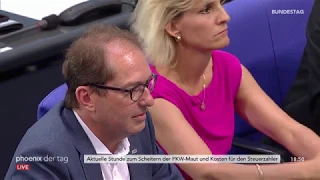 Falko Mohrs (SPD) zum Scheitern der PKW-Maut - Aktuelle Stunde im Bundestag am 26.06.19