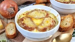 🧅🧅 La Mejor Sopa de Cebolla Que Jamás Hayas Probado! 😍