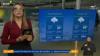 Confira a previsão do tempo em todo Brasil neste fim de semana