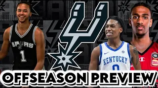 San Antonio Spurs Offseason Preview I Spurs 2024 NBA Draft Targets and 2024 NBA Free Agent Targets