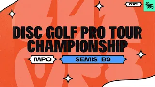 2023 Disc Golf Pro Tour Championship | MPO R3B9 |Heimburg, Robinson, Buhr, Wysocki | Jomez Disc Golf