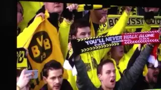 THE LONGEST "You'll never walk alone" ever!!!!! LIVERPOOL vs DORTMUND 14/04/2016