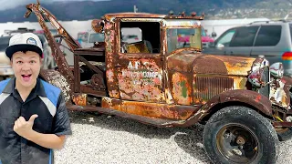 I Found A 100 Year Old Abandoned Tow Truck!