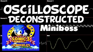 Sonic 3 and Knuckles - Miniboss - Oscilloscope Deconstruction