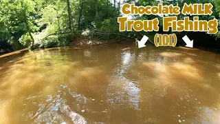 How to CATCH TROUT in Flooded Conditions! (Confidence & Patience)