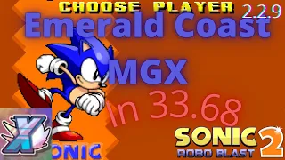 Emerald Coast MGX In 33:68 as X-Sonic (PB) SRB2