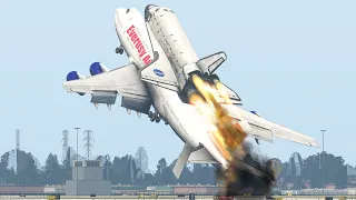 Boeing 747 Pilot Got Fired Immediately After This Crazy Vertical Take Off | X-Plane 11