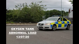 Triple_Nine_Photos - Industrial Grade Oxygen Tank Abnormal Load Movement Collett & Sons Ltd 13/07/20