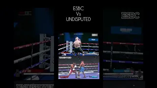 ESBC vs UNDISPUTED