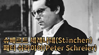 세레나데(Stänchen)-F.Schubert(프란츠 슈베르트) Peter Schreier(페터 쉬라이어)