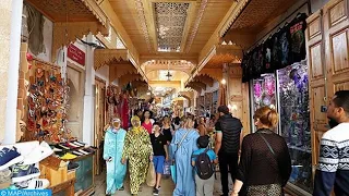 RABAT جولة بأروع مدينة عتيقة بعد الترميم سويقة باب الحد بالرباط تضاهي رصيف وفاس Old Medina of Rabat