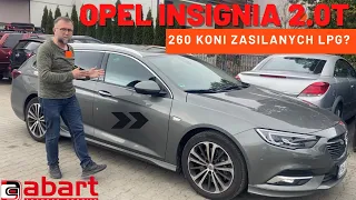 Najmocniejszy Opel Insignia B 2.0T jeździ na LPG po montażu instalacji gazowej w@AbartAutoGazSerwis