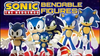 Sonic the Hedgehog Bendable Figure Retrospective: 1995 - 2023 | The Sega Collector