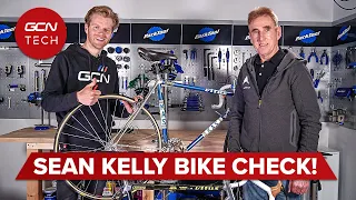 The King Reunited With His Vintage Vitus Pro Bikes | Sean Kelly Pro Bike Check