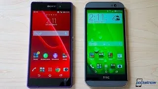 Xperia Z2 vs HTC One M8 | Pocketnow