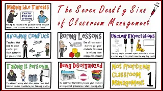 Classroom Management: The Seven Deadly Sins