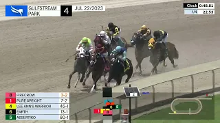 Gulfstream Park Carrera 4 - 22 de Julio 2023