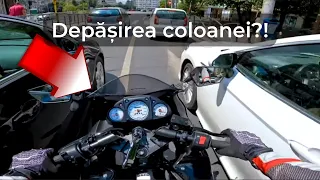 Au voie MOTOCICLIȘTII să FILTREZE traficul? *Lane splitting*