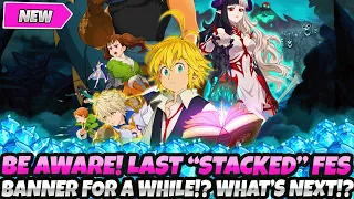 *BE AWARE!* THIS MIGHT BE THE LAST "STACKED" FESTIVAL BANNER FOR A WHILE!? (7DS Grand Cross