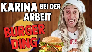 Karina bei der Arbeit - Burger Ding🍔🍟 | Freshtorge