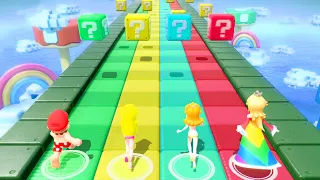 【スーパーマリオパーティ】ミニゲームマリオビキニVsピーチビキニVsデイジービキニVsロゼッタ(CPU最強 たつじん)