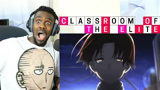 Classroom of the Elite Episode 12 REACTION VIDEO!!!