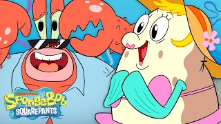 Mr. Krabs Becomes a Gym Bro 💪 w/ Larry the Lobster | "Buff or Puff" Full Scene | SpongeBob