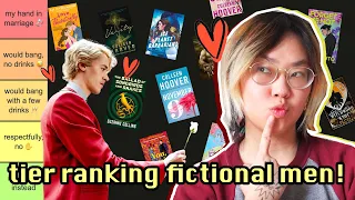 Tier ranking 23 love interests from books I read in 2023 (President Snow, aliens, faeries, & more)
