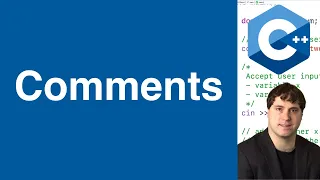 Comments | C++ Tutorial