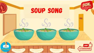 Soup song | Vegetable Song | Nursery Rhymes & Kids Songs | Notes N Lines