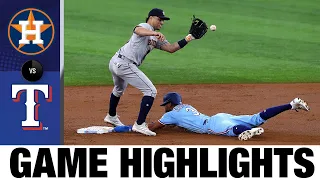 Astros vs. Rangers Game Highlights (8/29/21) | MLB Highlights