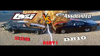 Losi 22s vs Team Associated DR10 Drag why you should check your Pt2