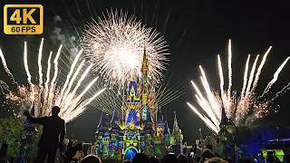 Magic Kingdom Happily Ever After Fireworks 2024 (Full Show 4K) Walt Disney World - JAN 17, 2024