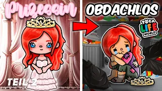 🥺 Die TRAURIGE PRINZESSIN 🎀 TEIL 2 👑 DEUTSCHE TOCA BOCA STORY