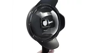 SHOOT 2.0 Version 6'' inch Diving Underwater Lens Hood / Dome Port for Gopro Hero 3+/4 Camera