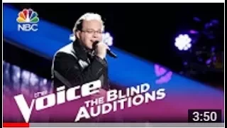 The Voice 2017 Blind Audition White Guy Lucas Holliday  This woman works  The Voice 2017 Auditions