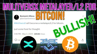 ⚡MultiversX SPEEDS UP Bitcoin transactions | Metalayer/L2 for the Bitcoin Network! BULLISH $eGLD 🚀🤑