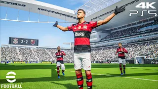 eFootball 2022  - Corinthians vs Flamengo | PS5 Gameplay  [4K60]