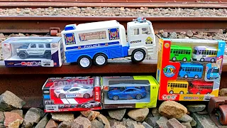 mobil diecast the little bus tayo mobil polisi menyala sport jeff