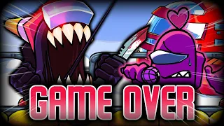 FNF Game Over But Black Impostor and Pink Impostor Sing It || VS Impostor V4