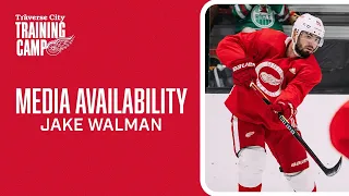 Jake Walman Detroit Red Wings Training Camp
