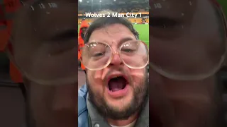 Gary Reacts - Wolves 2 Man City 1 😂