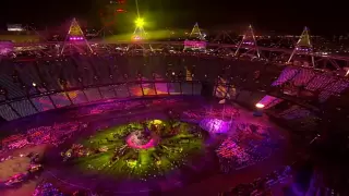 (HD) COLDPLAY RIHANNA PRINCESS OF CHINA CLOSING CEREMONY PARALYMPIC GAMES LONDON 2012