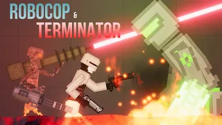 Robocop & Terminator vs Super Droid - People Playground 1.20