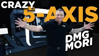 Crazy 5-Axis DMG MORI DMU-50 (CNC Machining) - Vlog #25