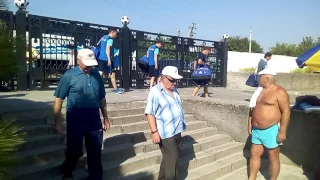 Збірна ветеранів України з футболу в Очакові