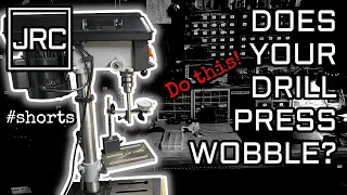 Does your drill press wobble?! Check runout the easy way! #shorts